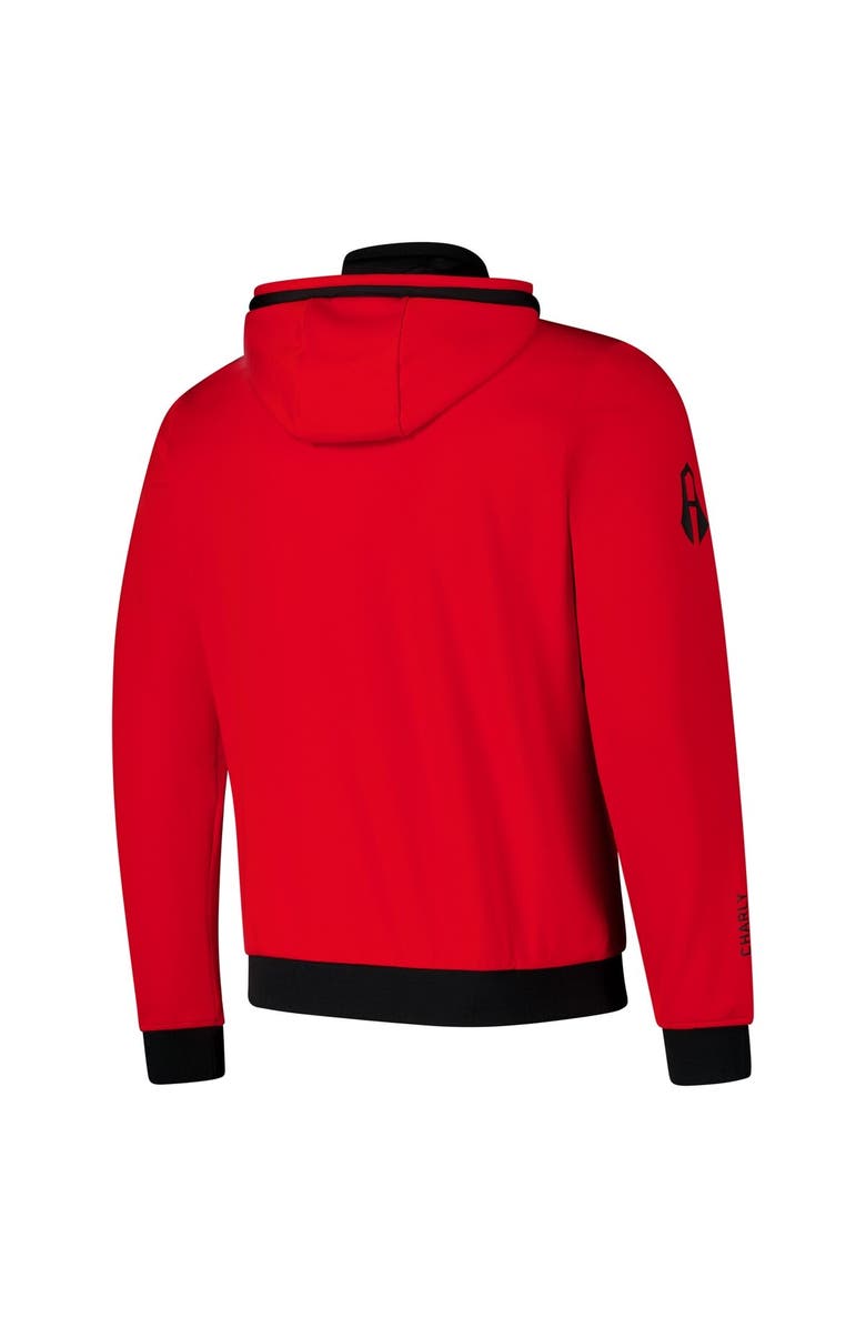 CHARLY Men's Charly Red Club Atlas 2024/25 Pullover Hoodie, Alternate, color,