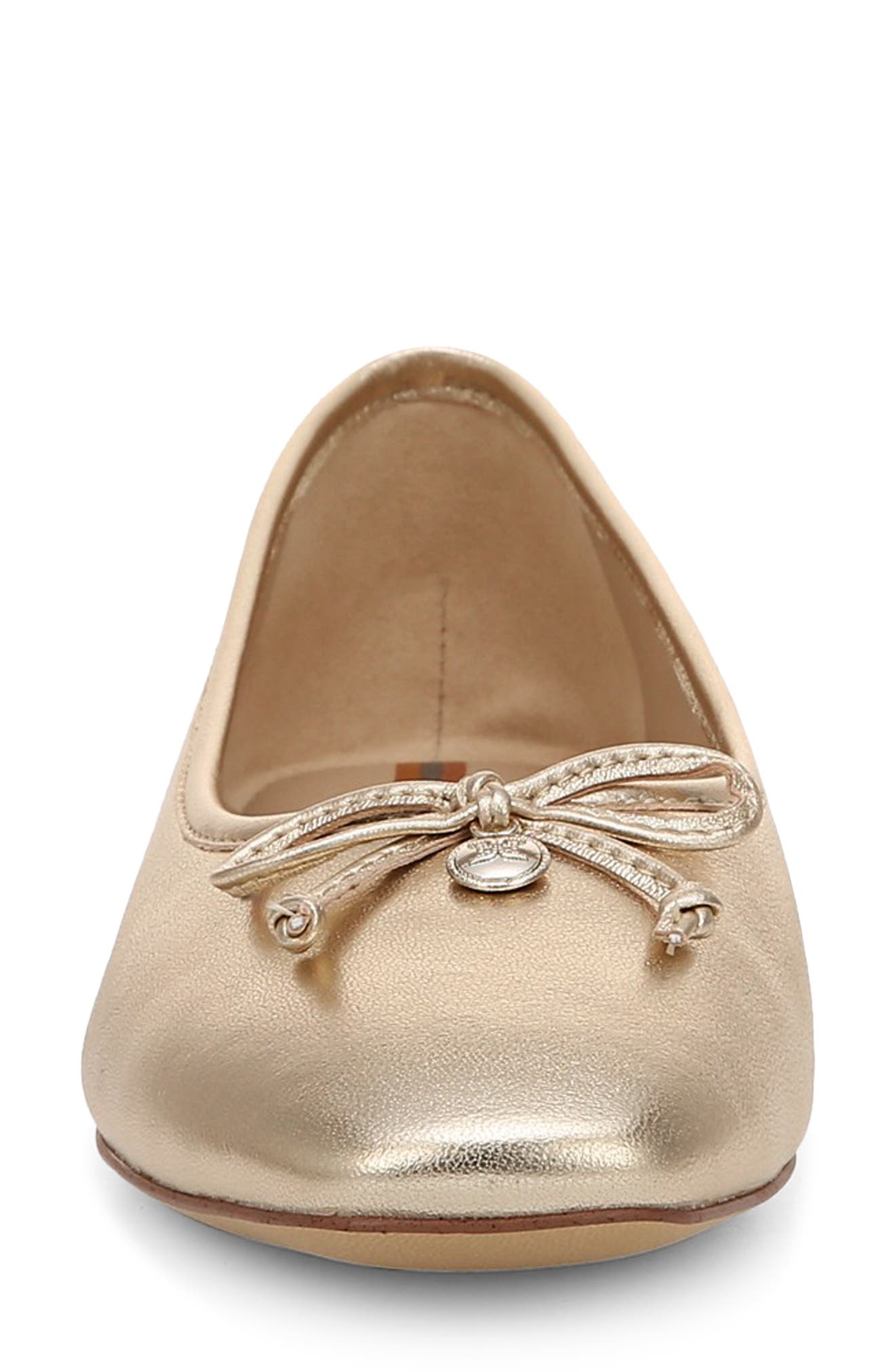 Sam Edelman Meadow Ballet Flat, Alternate, color, Gold Leaf