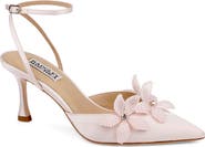 Badgley Mischka Collection Whitman Ankle Strap Pointed Toe Pump