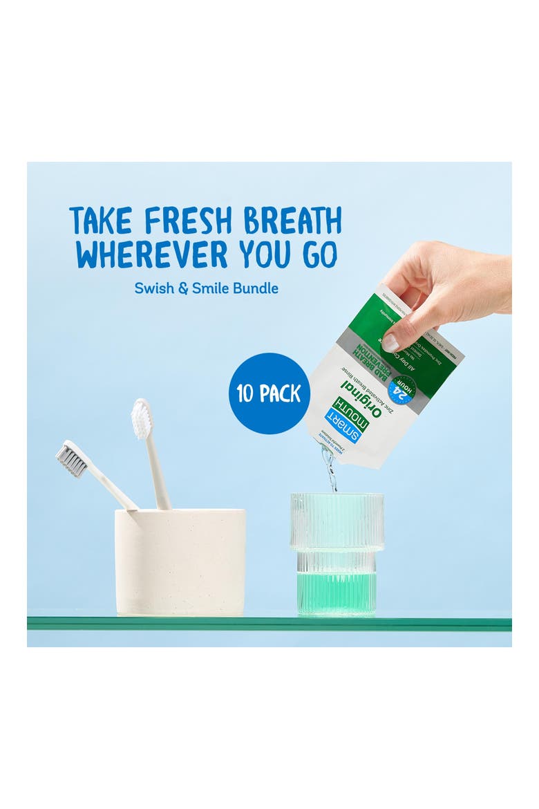 Original Zinc Activated Mouthwash Single Packs Fresh Mint 10 Count 10 Count, Alternate, color, Fresh Mint
