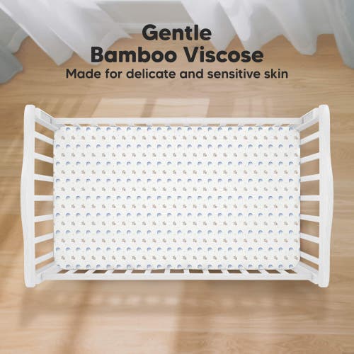 Keababies Isla Fitted Crib Sheets In Cosmo