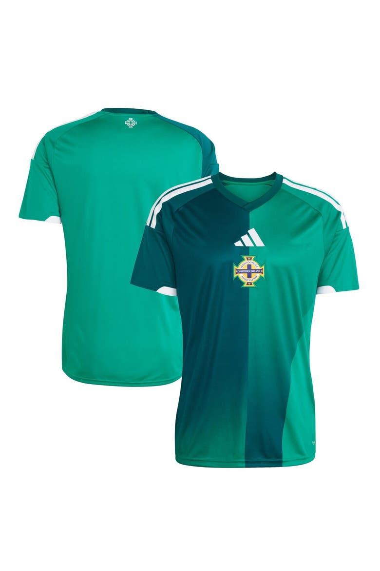 Men's adidas  Green Northern Ireland National Team FIFA x World Cup 2026 Home Replica Jersey, Main, color, Green
