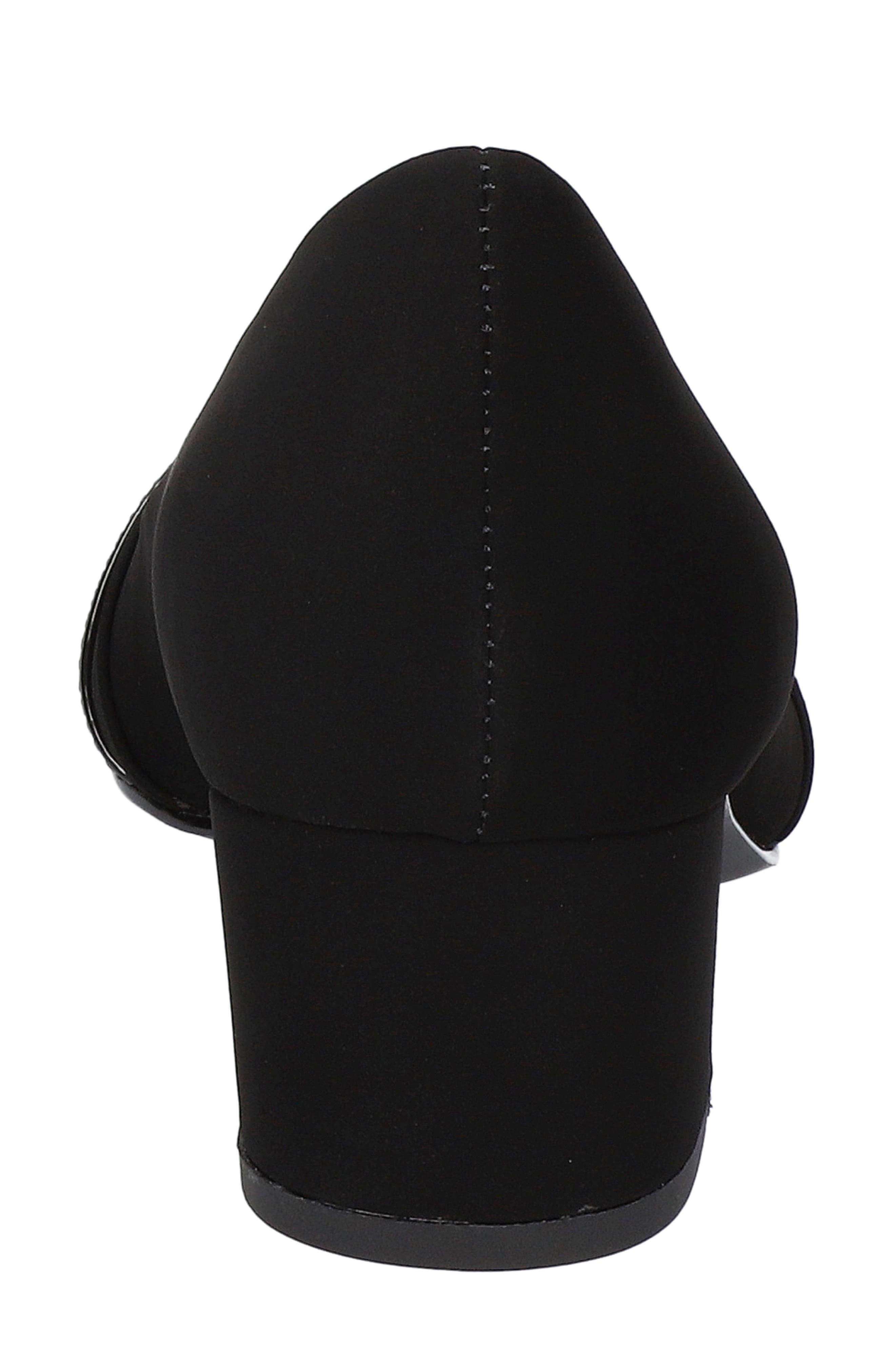 Millie Ruched Pump, Alternate, color, BLACK/ BLACK