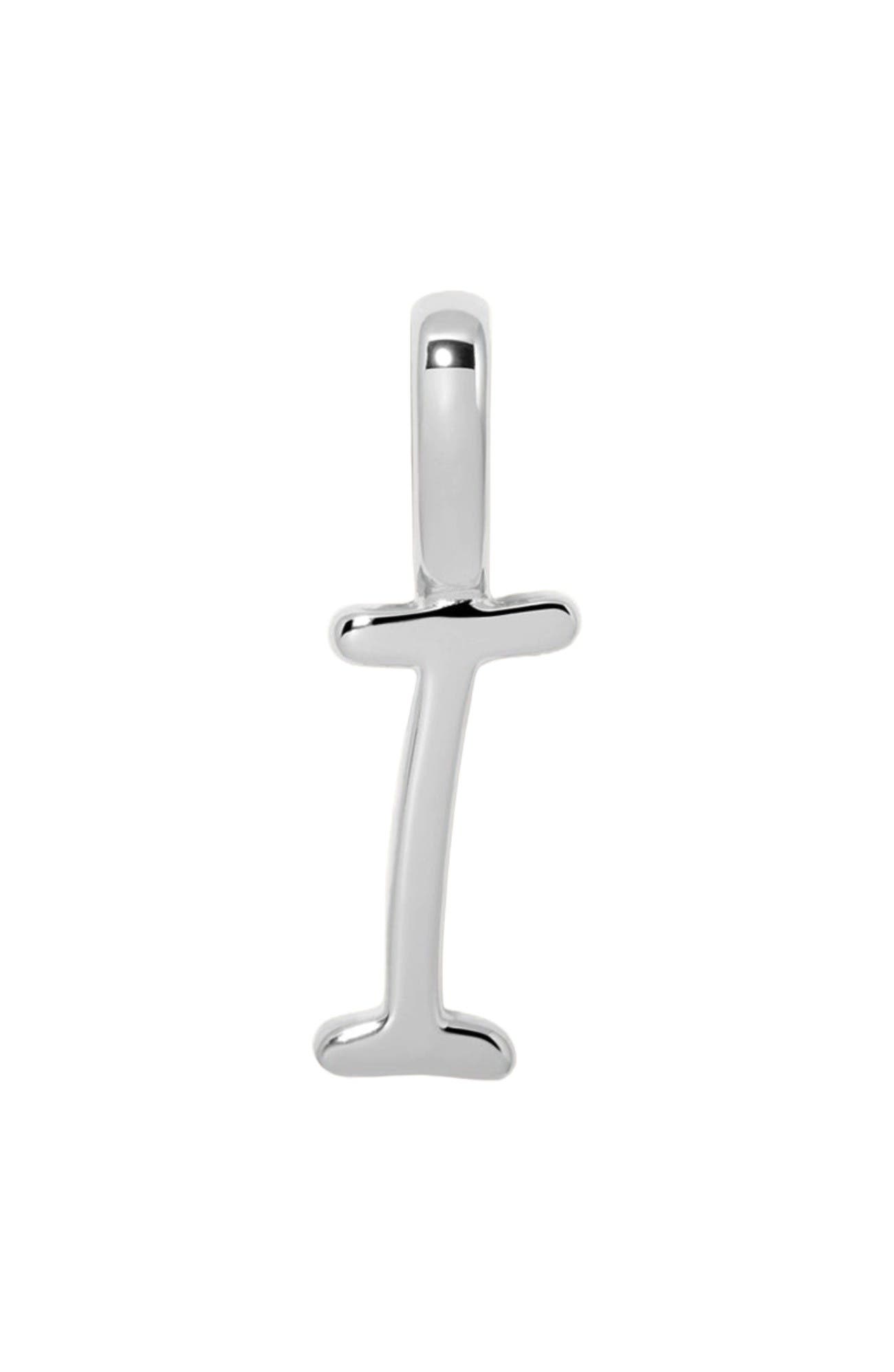Silver Initial I