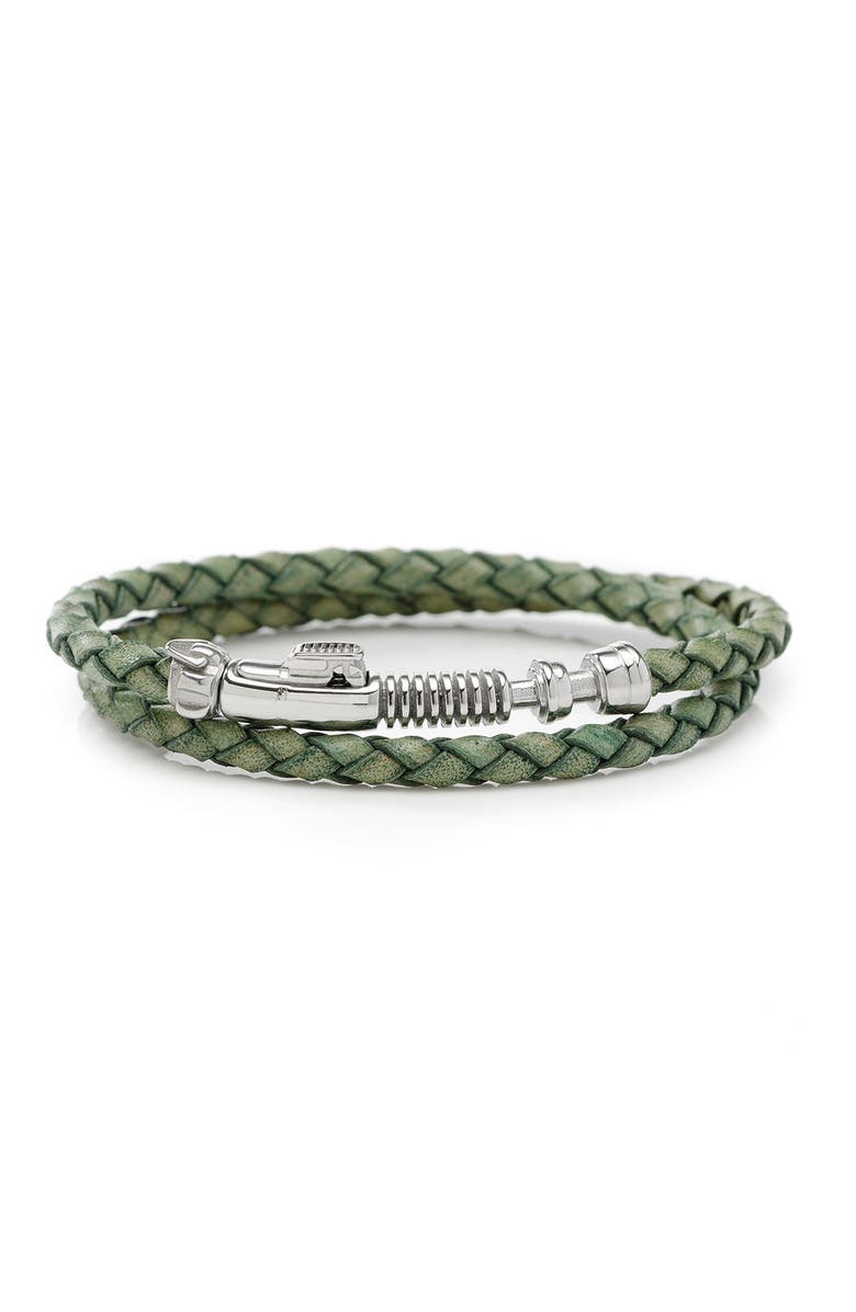Cufflinks, Inc. Luke Skywalker Lightsaber Socks, Bracelet & Tie Clip Set, Alternate, color, Green