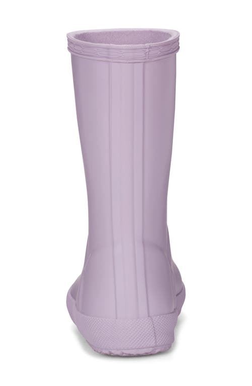 Hunter Kids' First Classic Rain Boot In Purple
