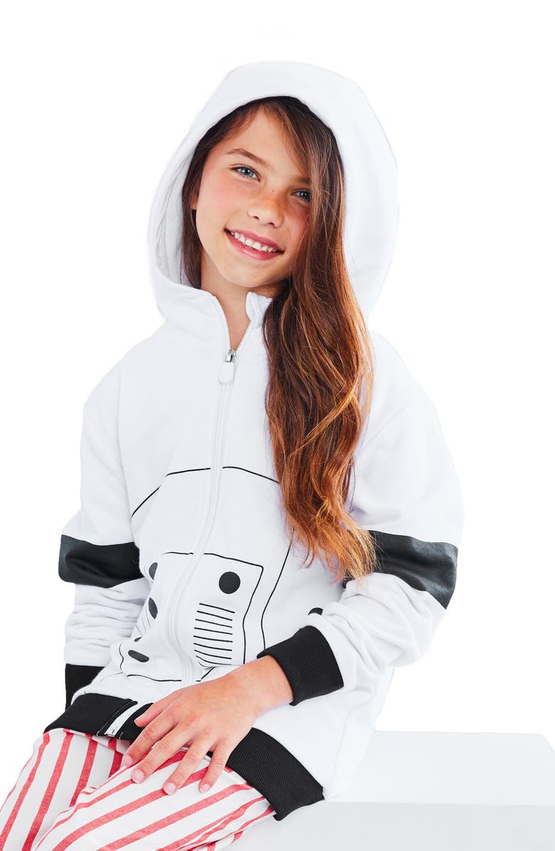 Cubcoats x Star Wars<sup>™</sup> Storm Trooper 2-in-1 Plush Toy Hoodie, Alternate, color, 
