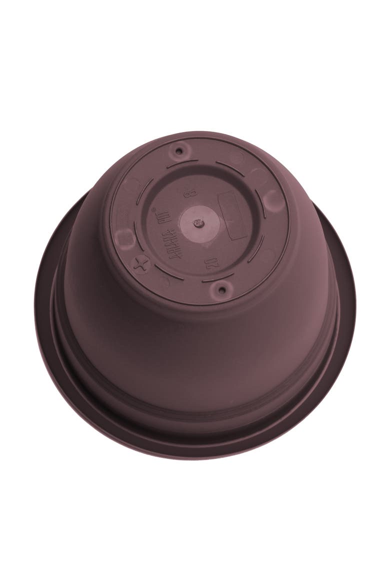 Ariana 13 Inch x 7 Inch Gardening Pot, Merlot, Alternate, color, Brown