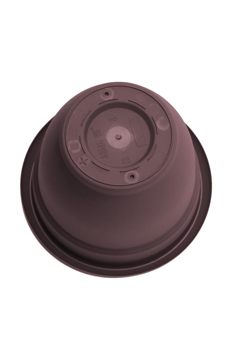 Bloem Ariana 13 Inch x 7 Inch Gardening Pot, Merlot, Alternate, color, Brown