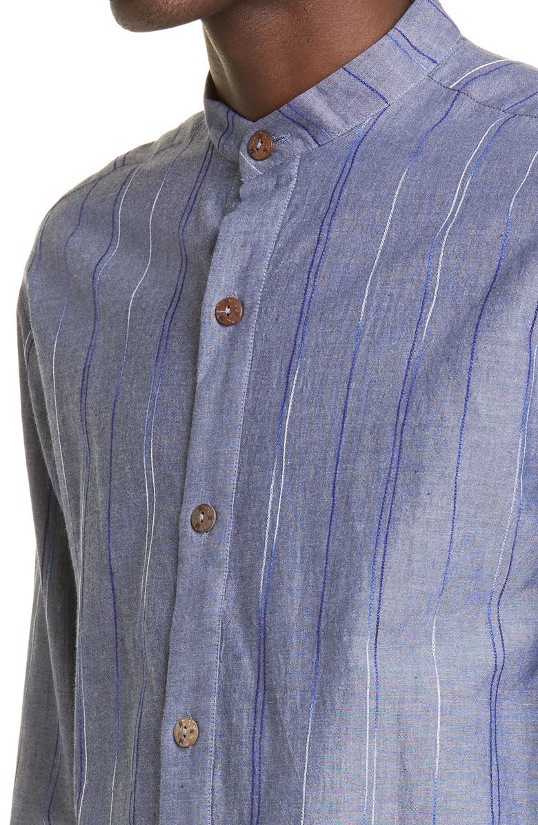 SMR Days Embroidered Long Sleeve Cotton Button-Up Shirt, Alternate, color,