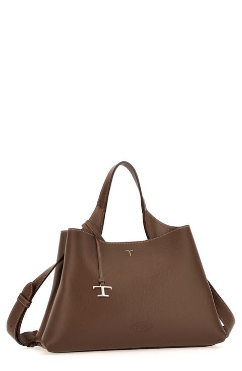 Apa Leather Top Handle Bag