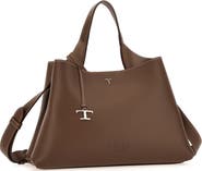 Tod's Apa Leather Top Handle Bag