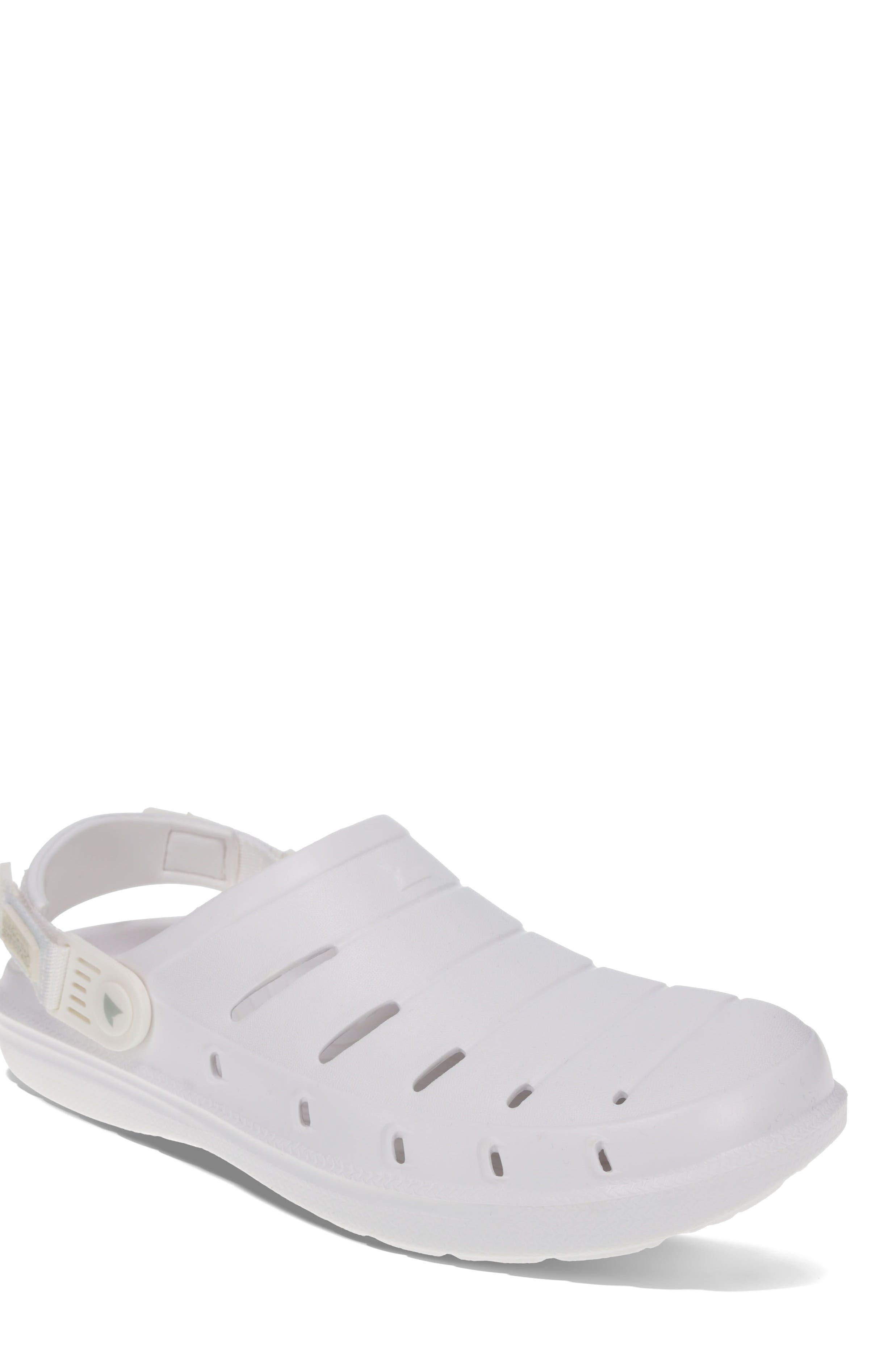 RUGGED SHARK Ladies Cove Clogs, Alternate, color, White