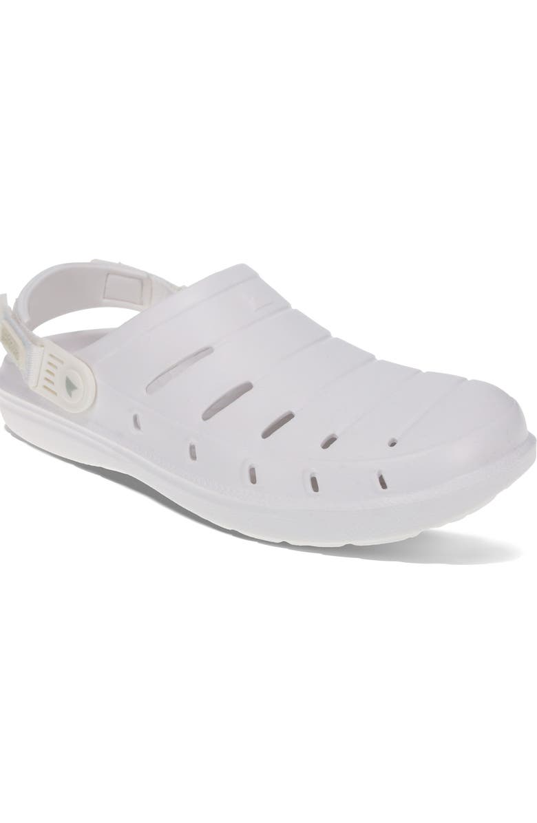 RUGGED SHARK Ladies Cove Clogs, Alternate, color, White