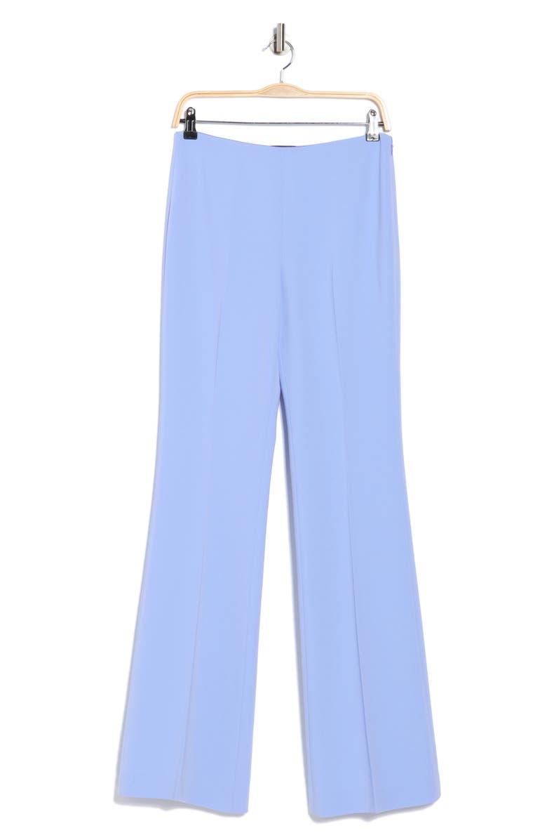 Theory Demitria Flare Leg Crepe Pants, Alternate, color, Grotto