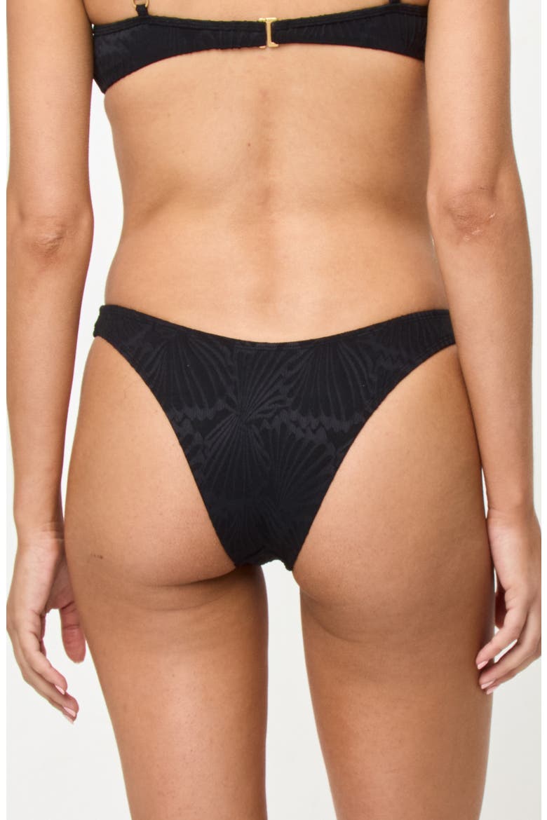 Donnie Bikini Bottoms, Alternate, color, BLACK SHELLPRESS