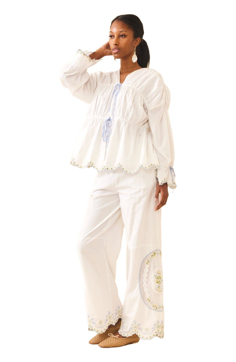 Eddy Isle Top, Alternate, color, White