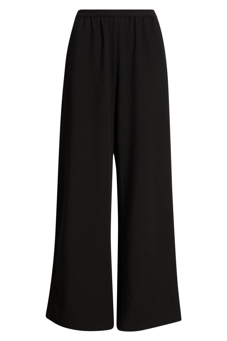 Abigail High Waist Wide Leg Pants, Alternate, color, NOIR
