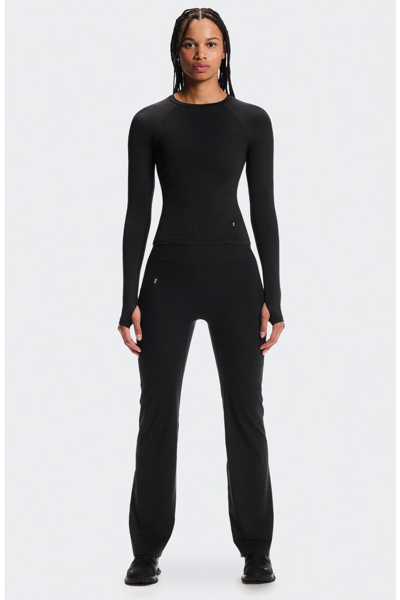 Studio Long Sleeve T-Shirt, Alternate, color, BLACK