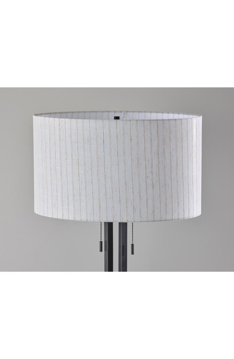 ADESSO LIGHTING Foster Floor Lamp, Alternate, color, Black