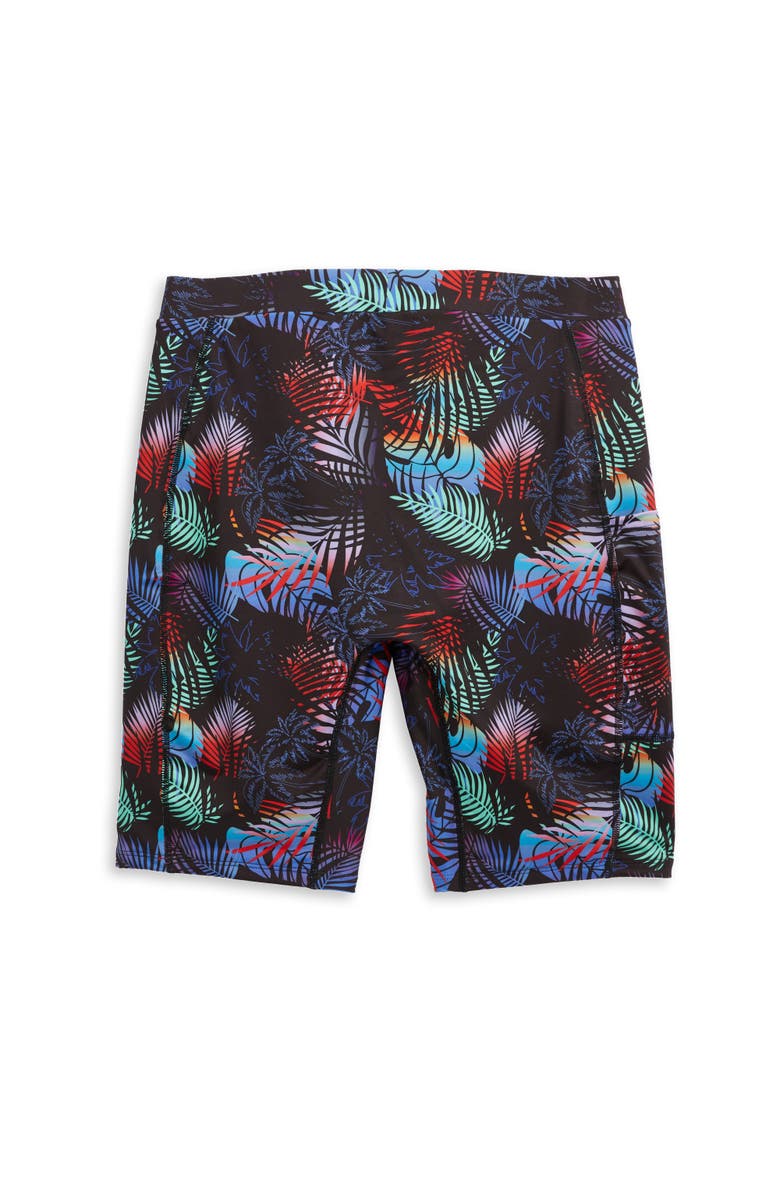 TomboyX 9-Inch Shorts with Pocket, Alternate, color, Palm Dreams