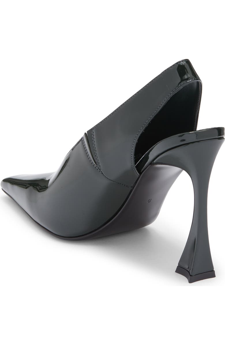 Jeffrey Campbell Alimony Slingback Pump, Alternate, color, Dark Green Patent