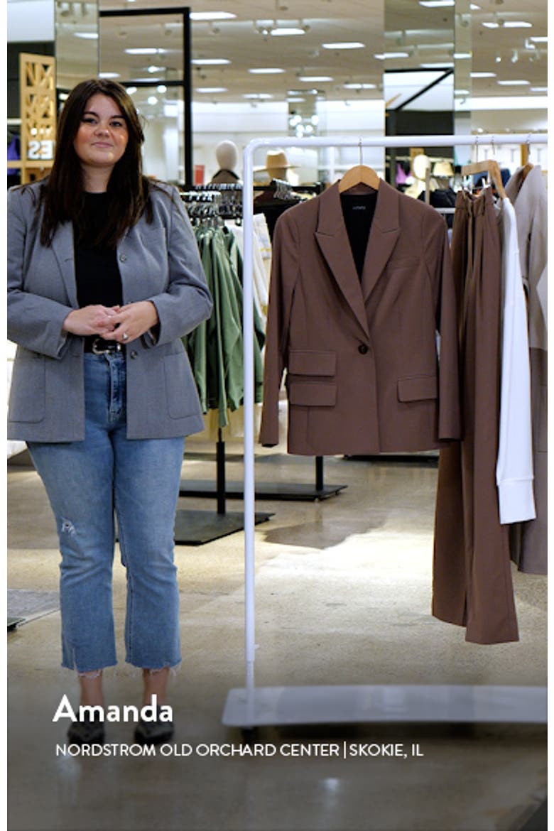 Straight Fit Blazer video