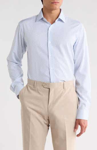 Nautica Geo Print Dress Shirt