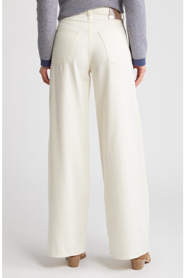 Sofie Featherweight Wide Leg Jeans, Alternate, color, ECRU