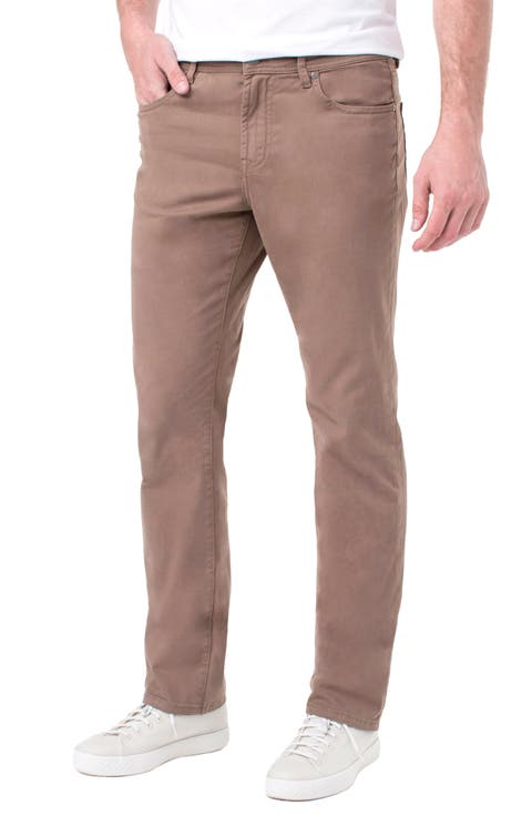 Liverpool Regent Relaxed Straight Leg Twill Pants