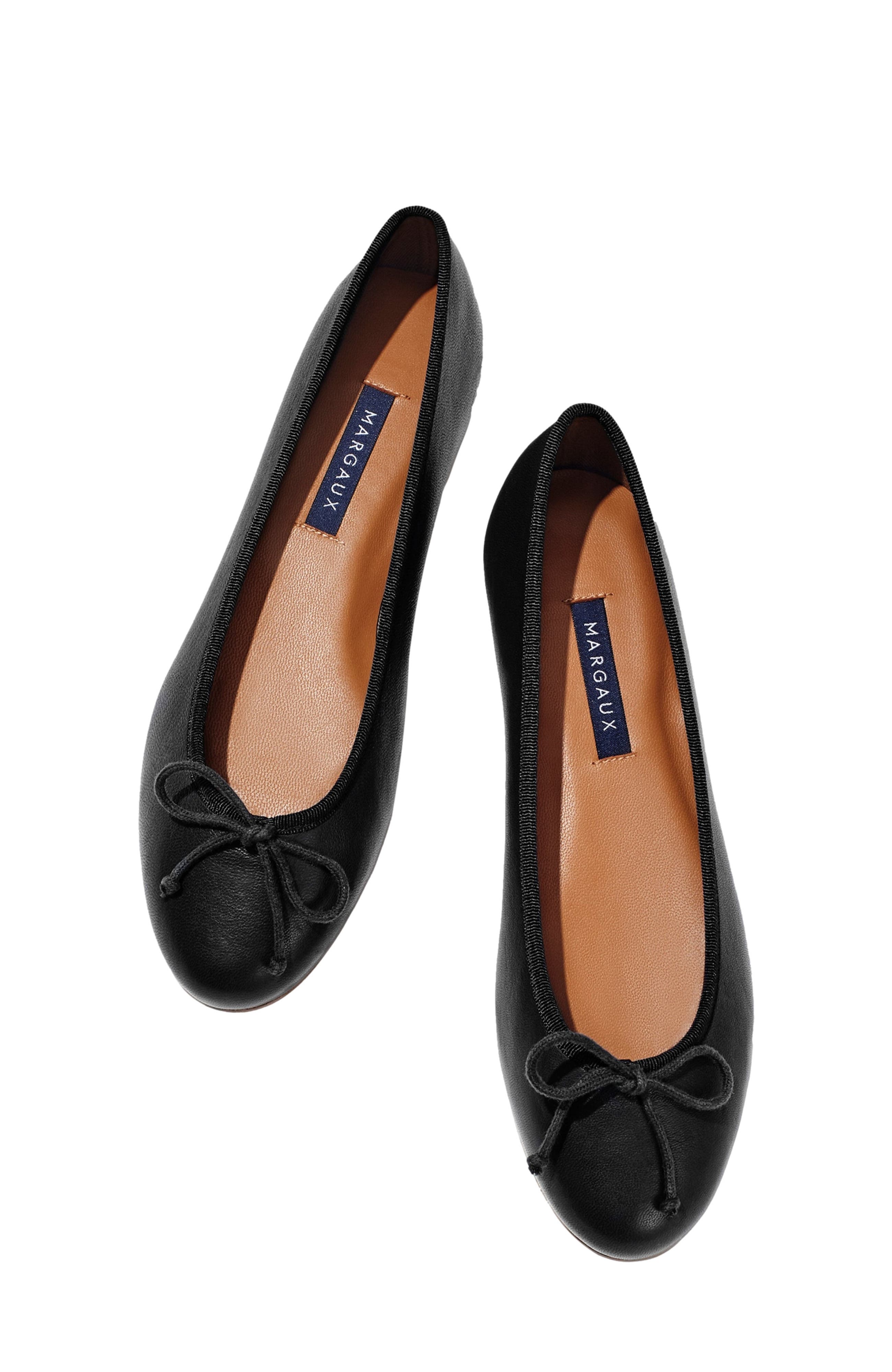 MARGAUX The Demi Flat, Alternate, color, Black Nappa