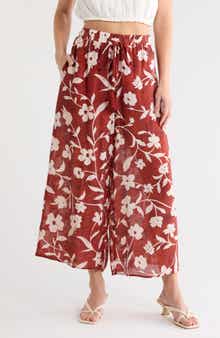 Lawn Drawstring Pants