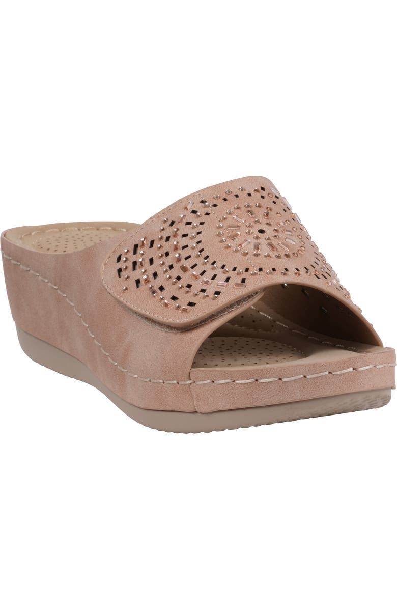 GC SHOES Adrina Comfort Sandal, Main, color, Blush