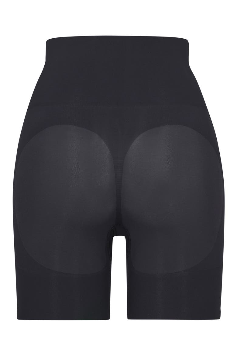 Butt Enhancing Lifting Shorts, Alternate, color, ONYX