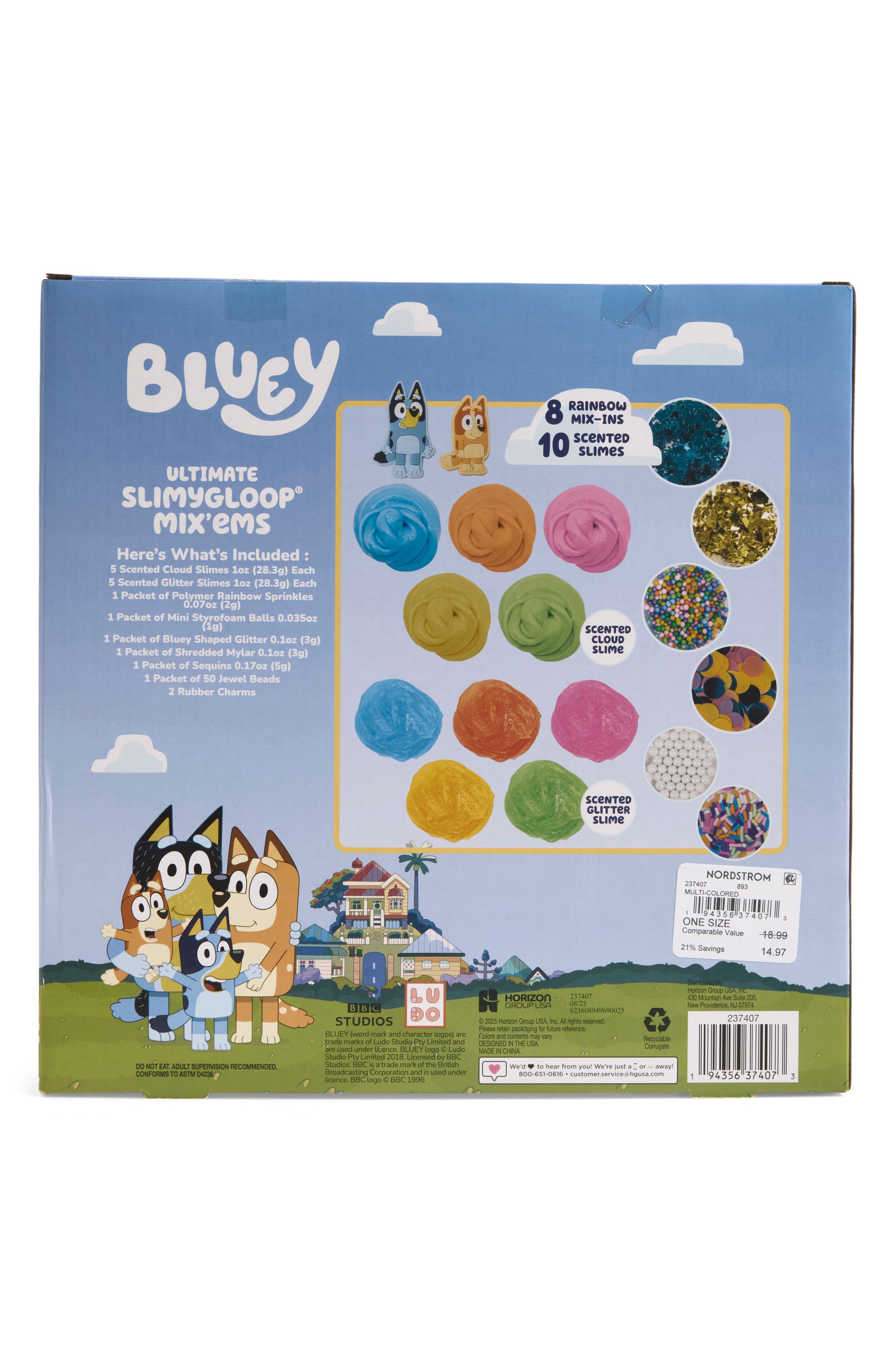 BLUEY Kids' Ultimate SlimyGloop® Mix'ems Set | Nordstromrack