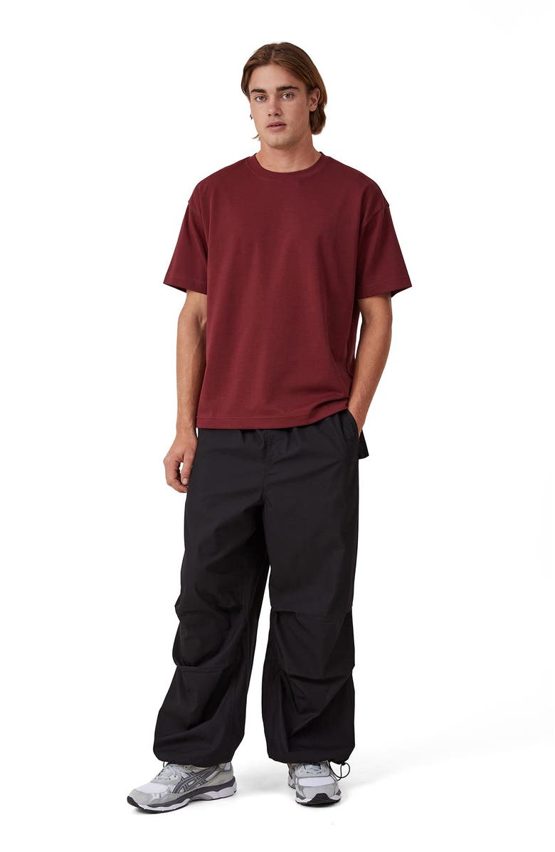 Cotton On Men's Parachute Field Pant, Alternate, color, Black