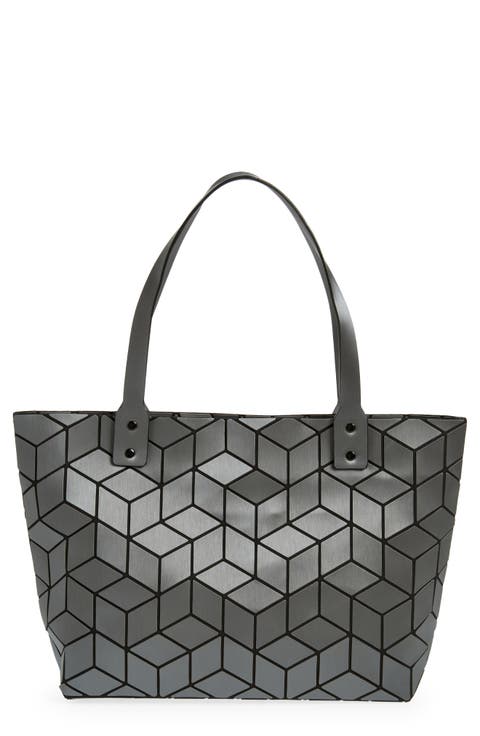 Slanted Square Geometric Tote Bag