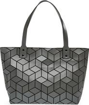PATRIZIA LUCA Slanted Square Geometric Tote Bag