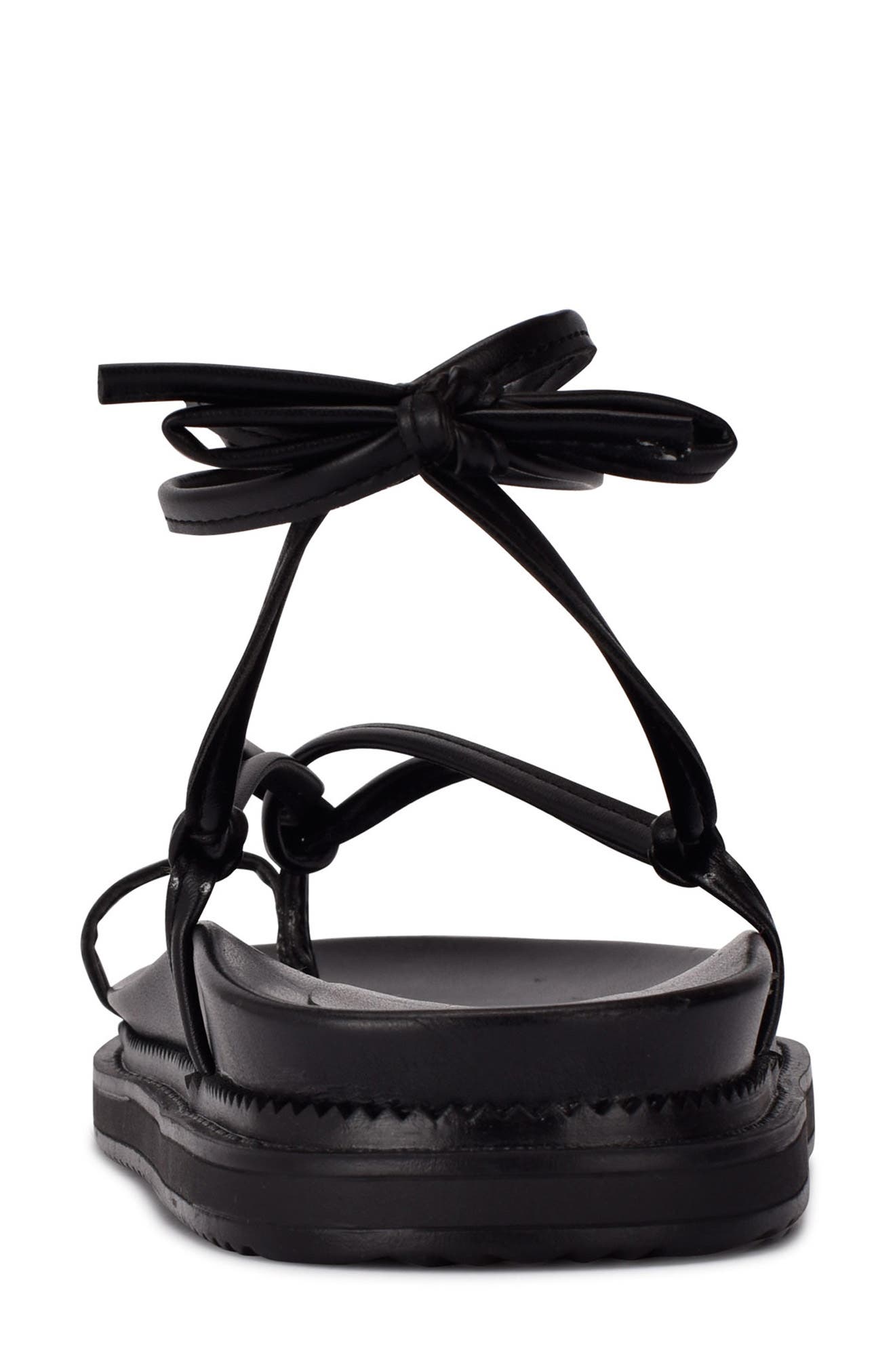 Nine West Sarest Ankle Wrap Sandal, Alternate, color, 