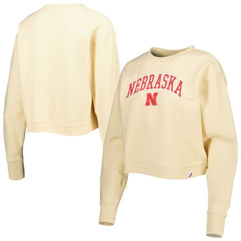 売れ筋商品|||リーグカレッジエイトウェア パーカー・スウェットシャツ アウター レディース Women's Cream Wisconsin Badgers Timber Cropped Pullover Sweatshirt Cream womens-colosseum-cream-