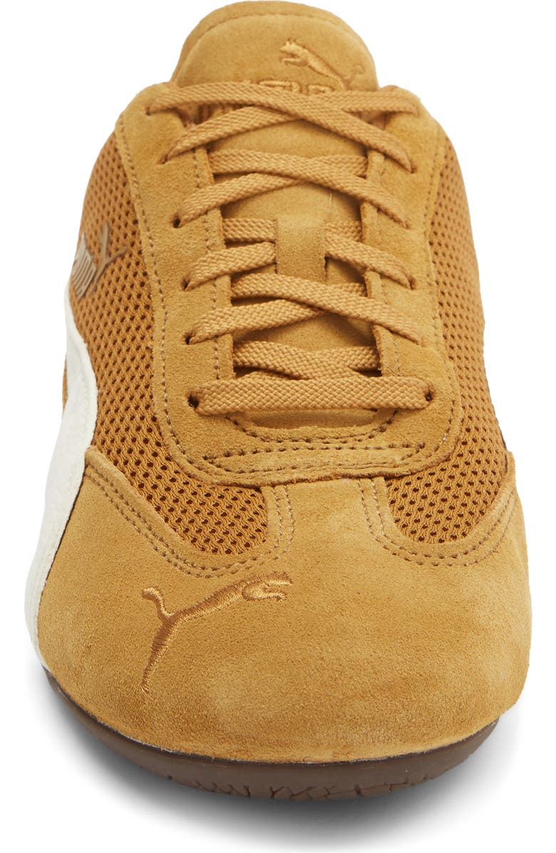 PUMA Speedcat Mesh Sneaker, Alternate, color, Authentic Gold/ Gum