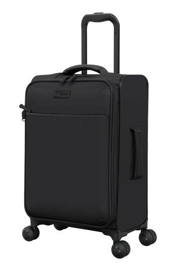 It Luggage Lustrous 22-inch Softside Carry-on Luggage In Black