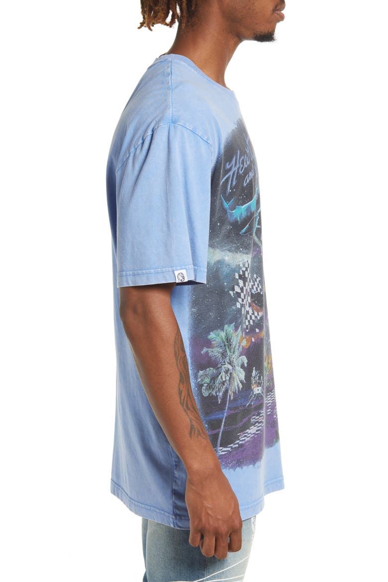 BB Hotel Graphic T-Shirt, Alternate, color, WEDGEWOOD