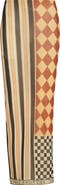 Jean Paul Gaultier Patchwork Print Mesh Maxi Skirt