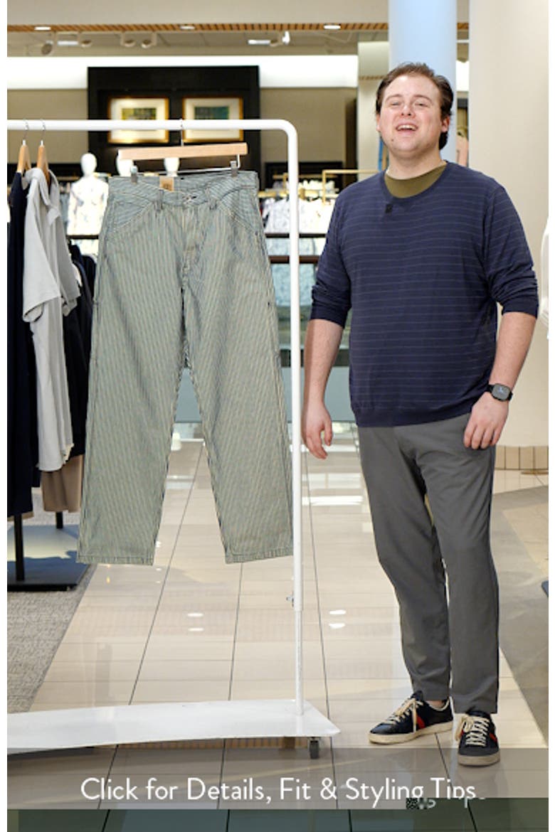568™ Stripe Loose Straight Leg Carpenter Jeans video