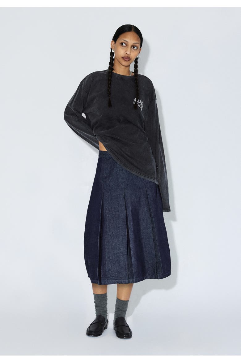 Joanna Skirt, Alternate, color, Haze Rinse