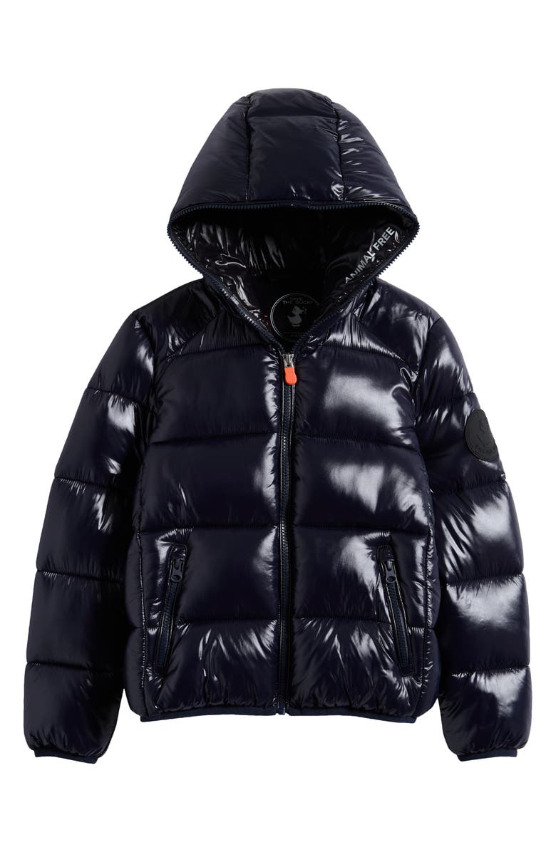 Save The Duck Kids' Artie Water Resistant Quilted Puffer Jacket, Main, color,