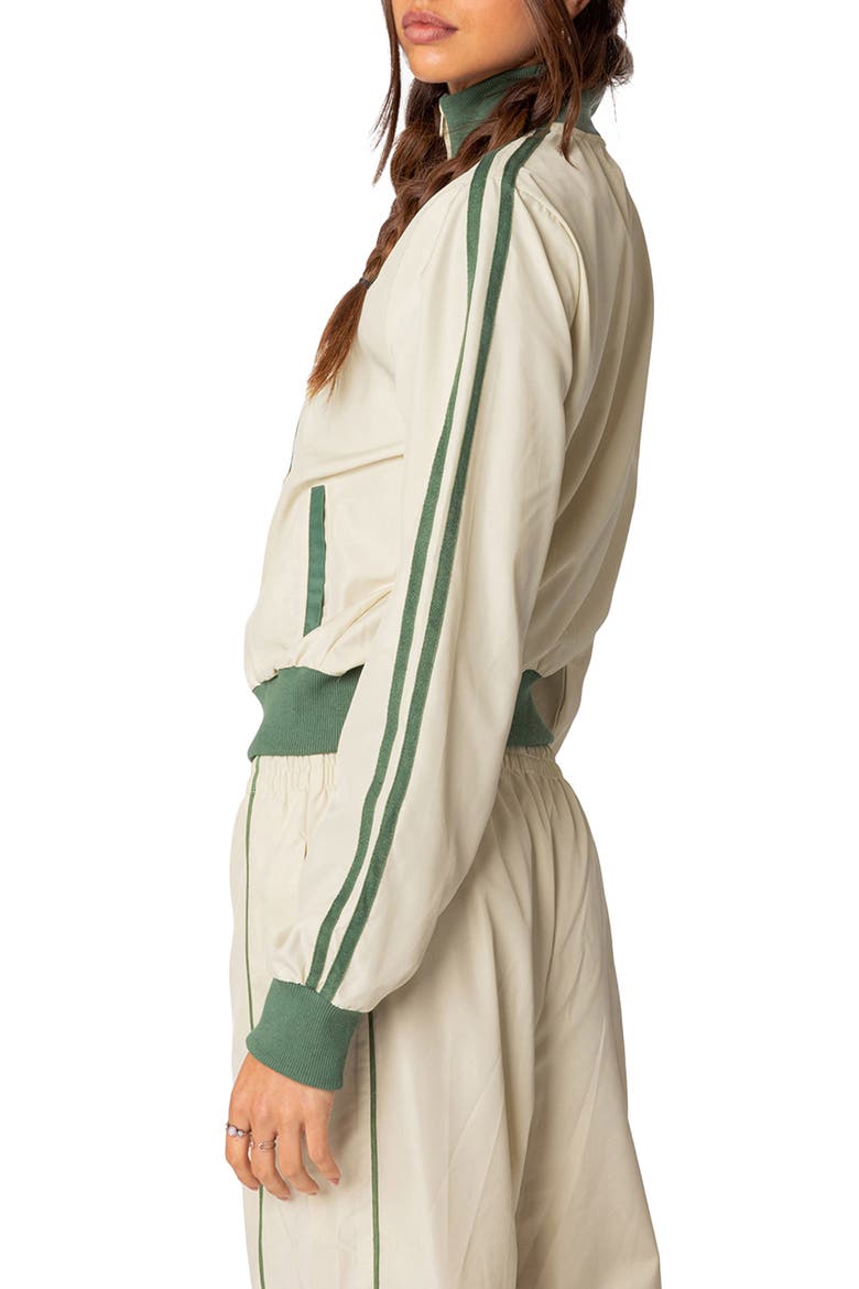 Superstar Track Jacket, Alternate, color, OFF-WHITE-AND-OLIVE
