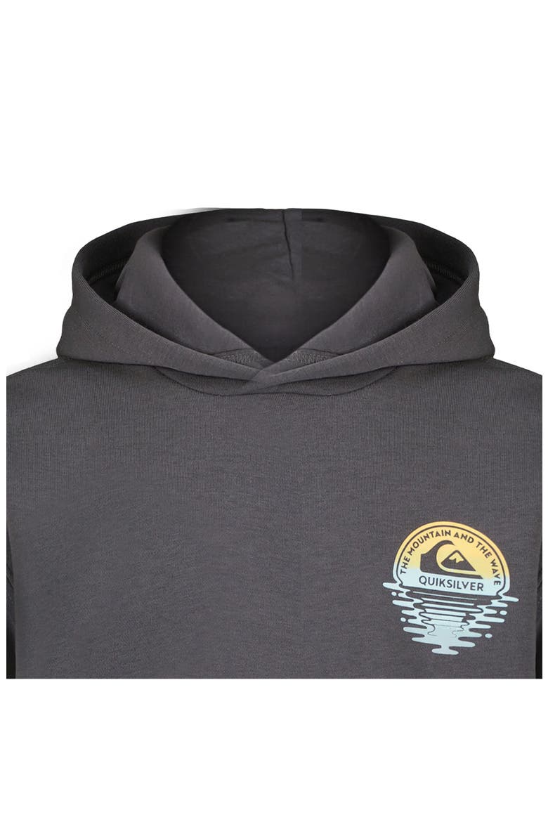 Kids' Reflection Graphic Hoodie, Alternate, color, IRON GATE