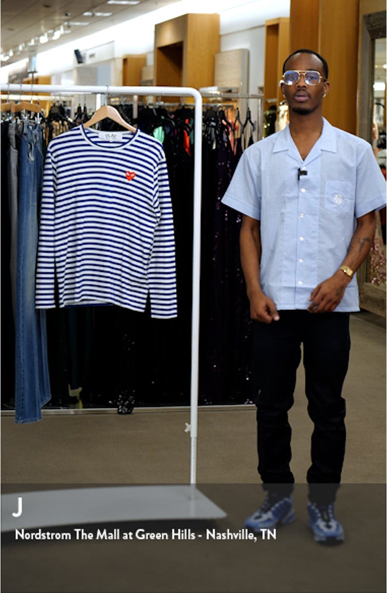 Stripe Long Sleeve T-Shirt, sales video thumbnail